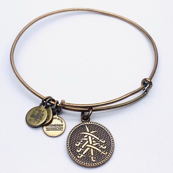 Alex and Ani Seven Swords Bracelet Power & Wisdom - Picture 1 of 6